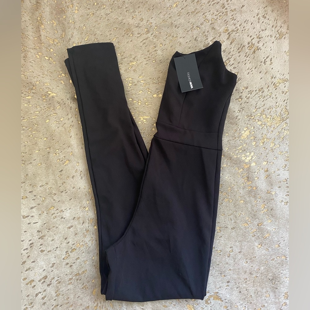 Fashionova Black Jumpsuit- New With Tags